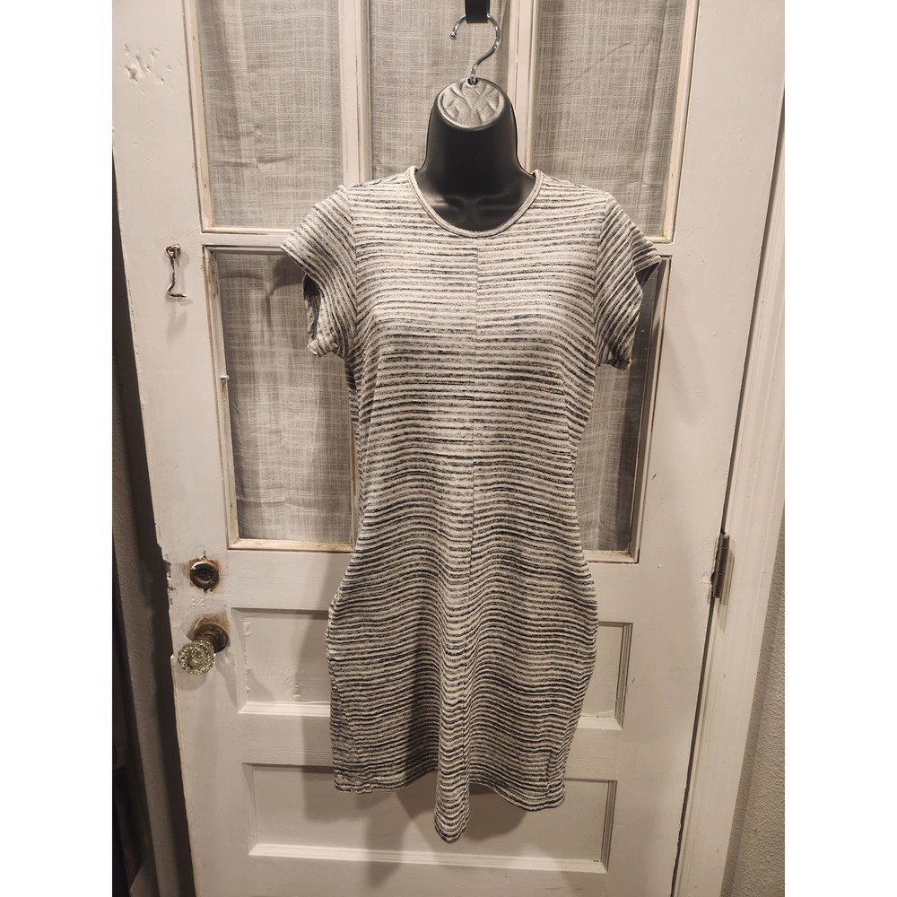 Trouble at the Mill Heathered Gray Sweater Dress‎